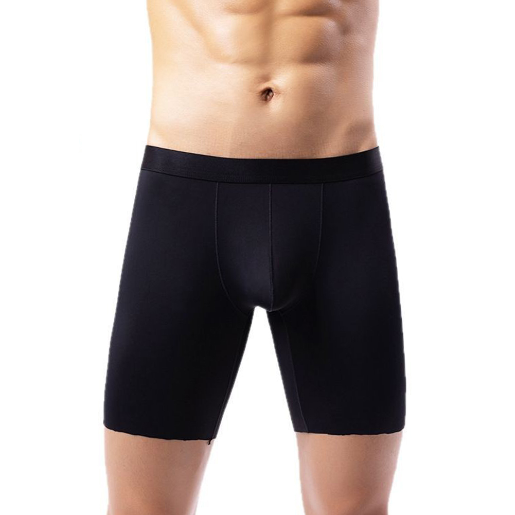 Men Ice Silk Long Leg Shorts B - Long Leg Trunk Men recensie en prijs