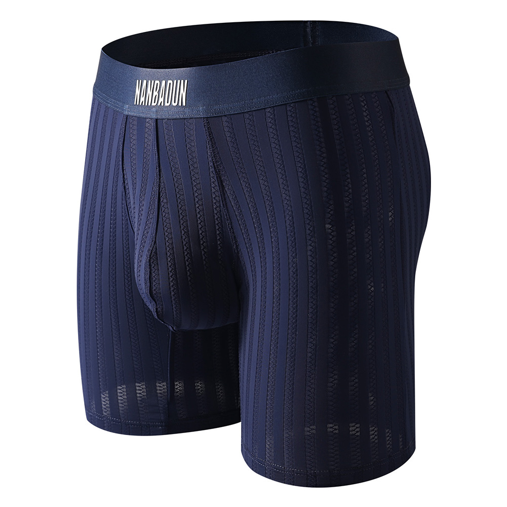 Men Ice Silk Long Leg Shorts B - Long Leg Trunk Men recensie en prijs