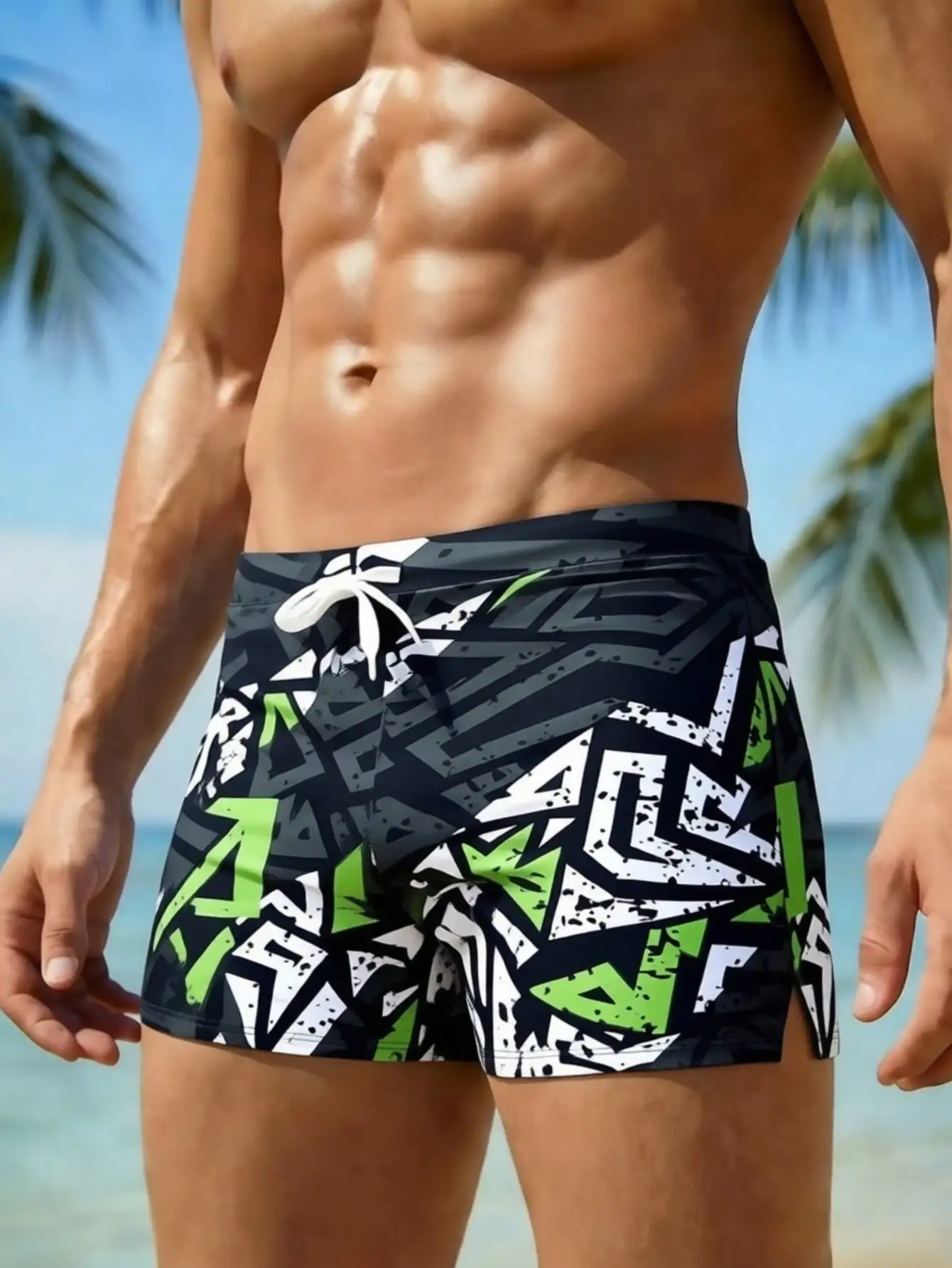 Men's Fashion Printed Pattern  - Bamboo Fiber Trunk recensie en prijs