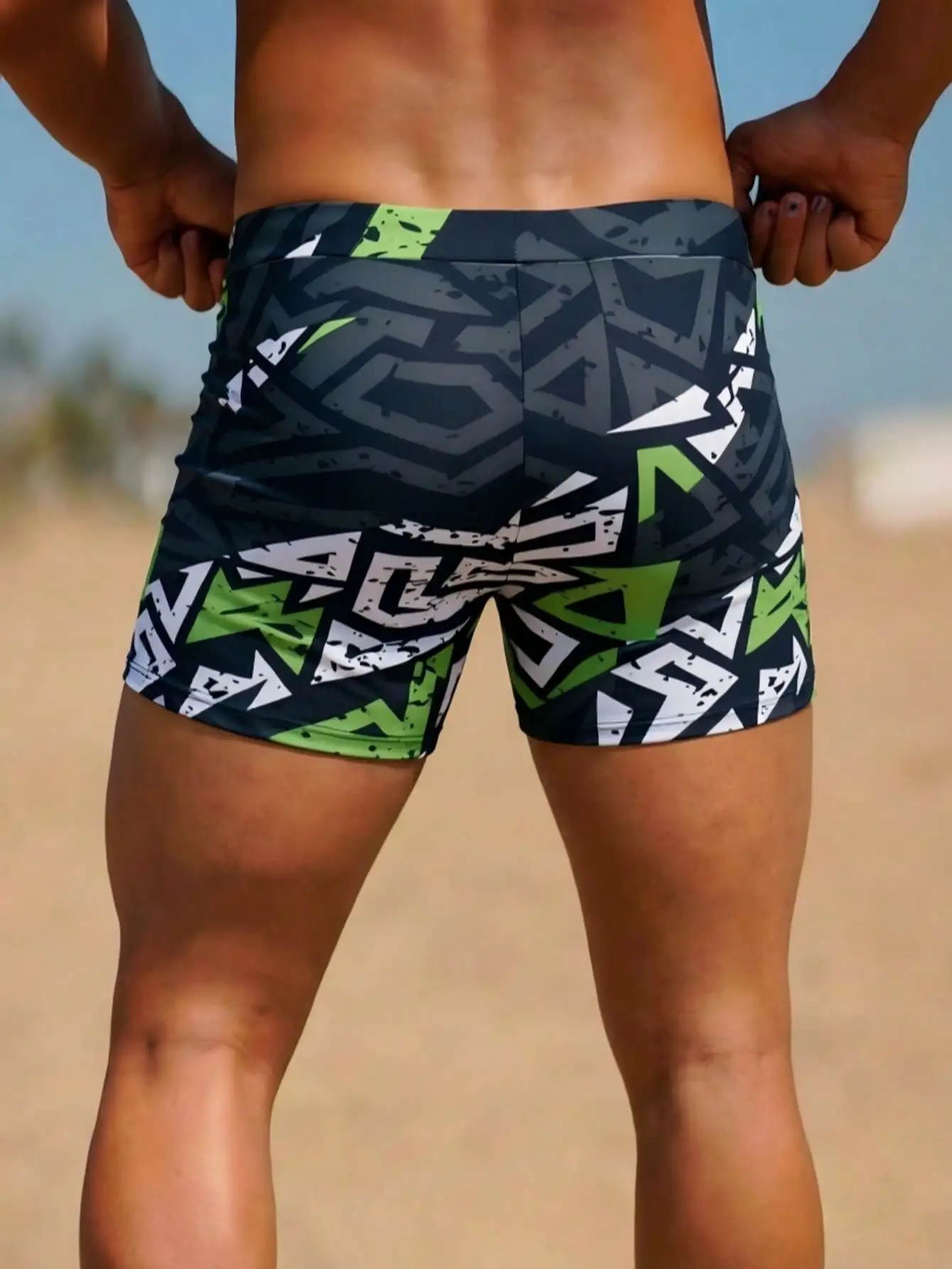 Men's Fashion Printed Pattern  - Bamboo Fiber Trunk recensie en prijs