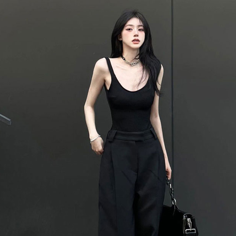 Black Strappy Bodysuit Sexy Ba - Suspender Tank Top recensie en prijs