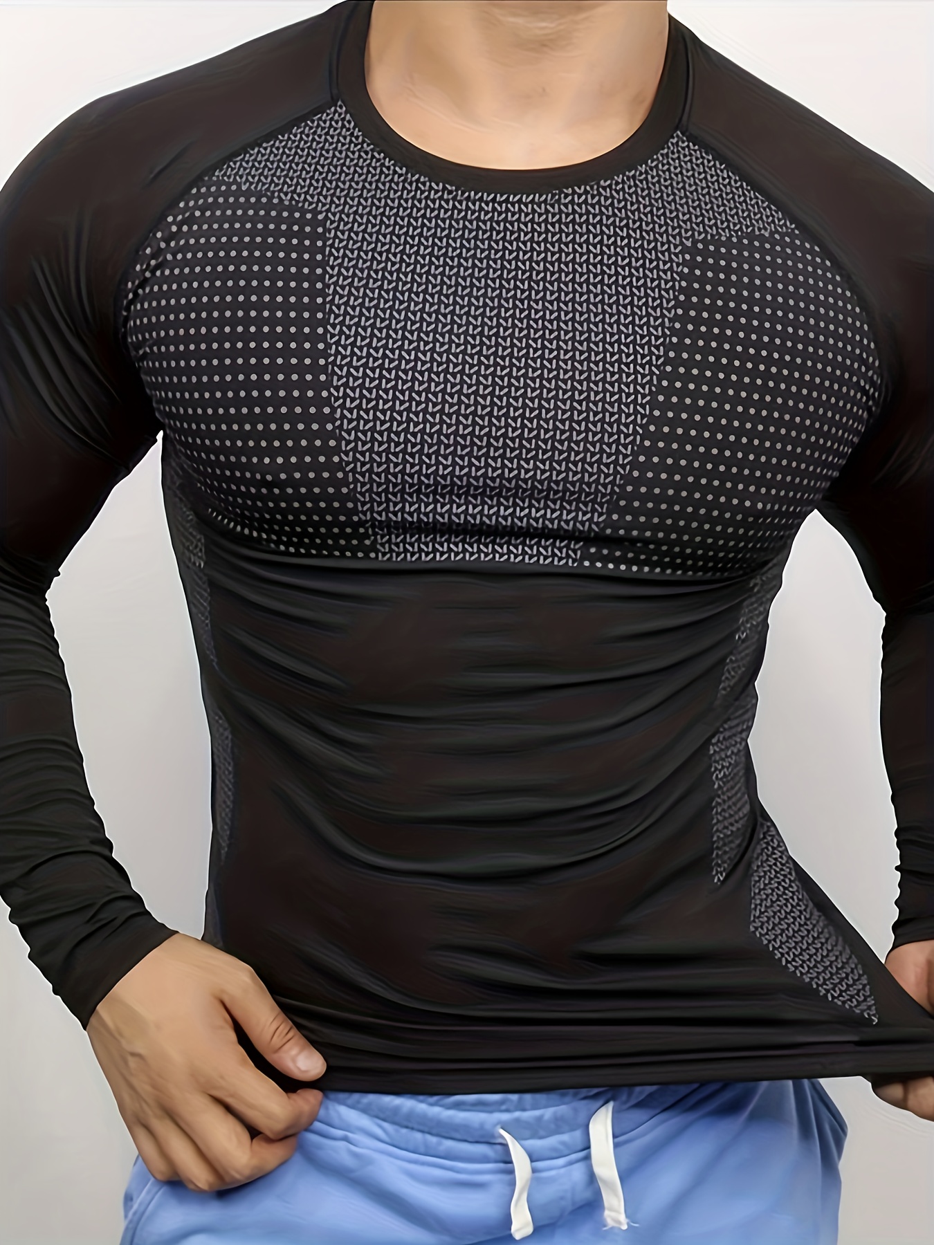 Men's autumn and winter thick  - T Shirt Tight Fit recensie en prijs