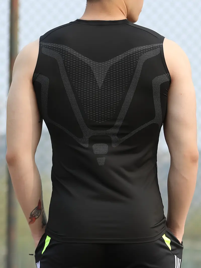 Men's Tight Vest Compression S - T Shirt Tight Fit recensie en prijs