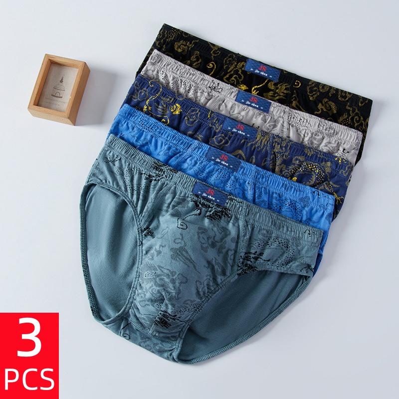 3 Pcs/Lot Men's Plus Size Pure - Multi Pack Underwear recensie en prijs