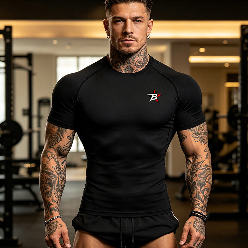 Men's Print Compression Shirts - Base Layer Top recensie en prijs