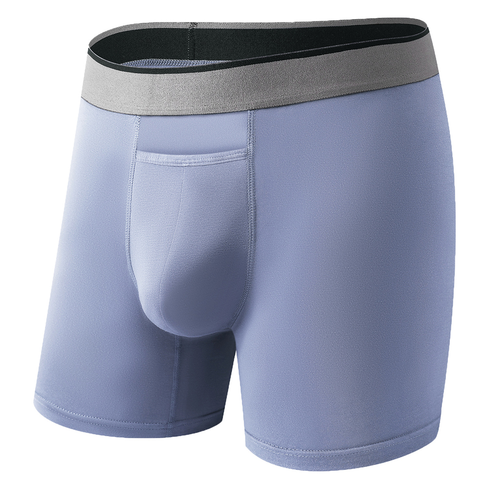 1pc Men Long Leg Shorts Soft U - Long Leg Trunk Men recensie en prijs