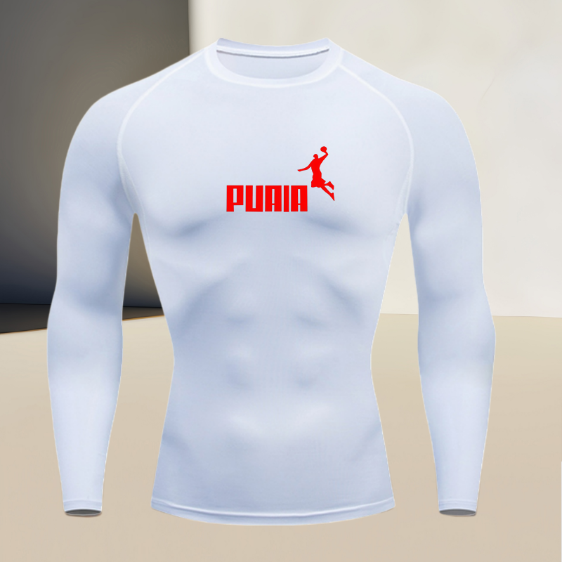 Men's long sleeved round neck  - T Shirt Tight Fit recensie en prijs