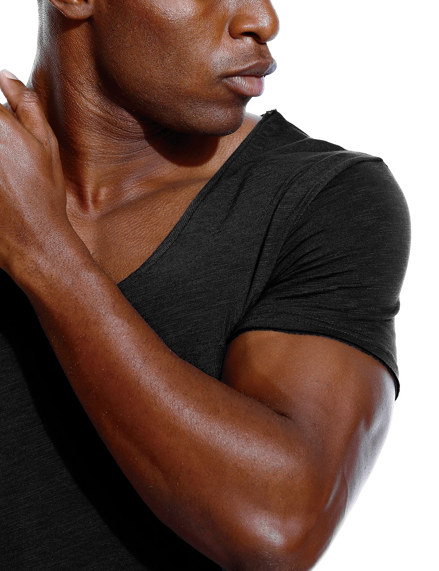 Scoop Neck T Shirt for Men Low - Undershirt Crew Neck recensie en prijs