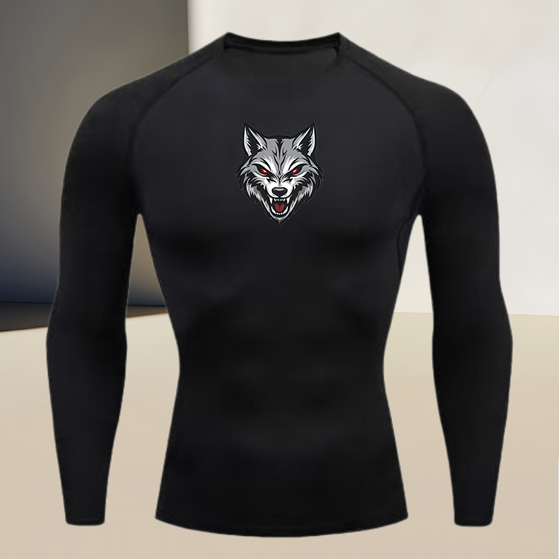 Men's long sleeved round neck  - T Shirt Tight Fit recensie en prijs