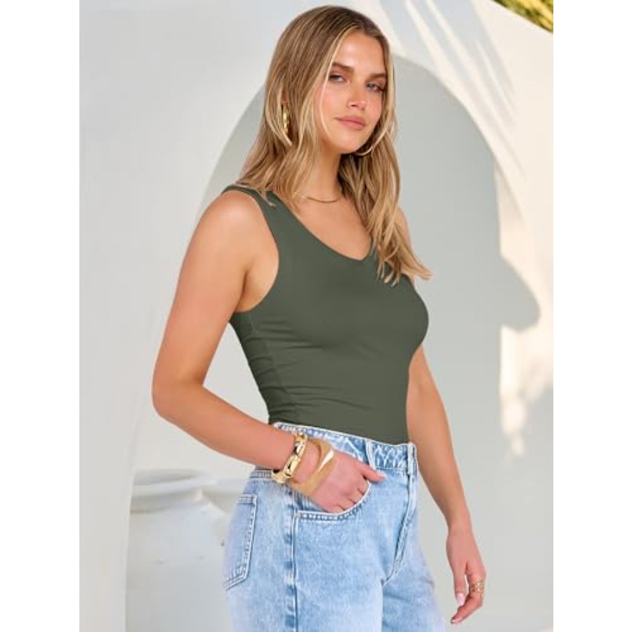 ANRABESS Tank Tops for Women V - Tank Top Ribbed recensie en prijs