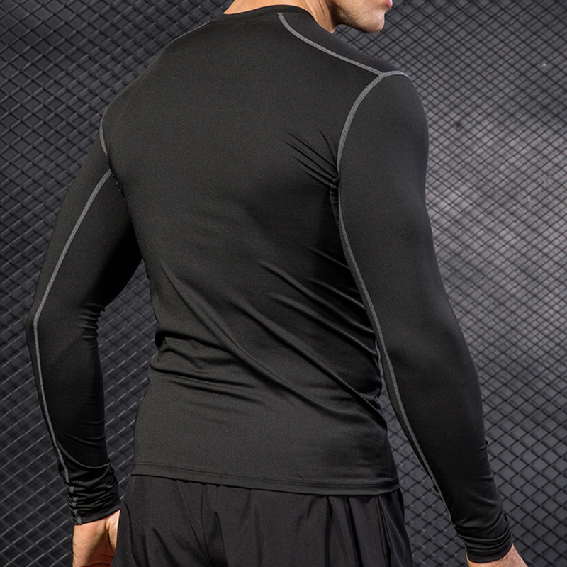 Men's Running Sports Long Slee - T Shirt Tight Fit recensie en prijs
