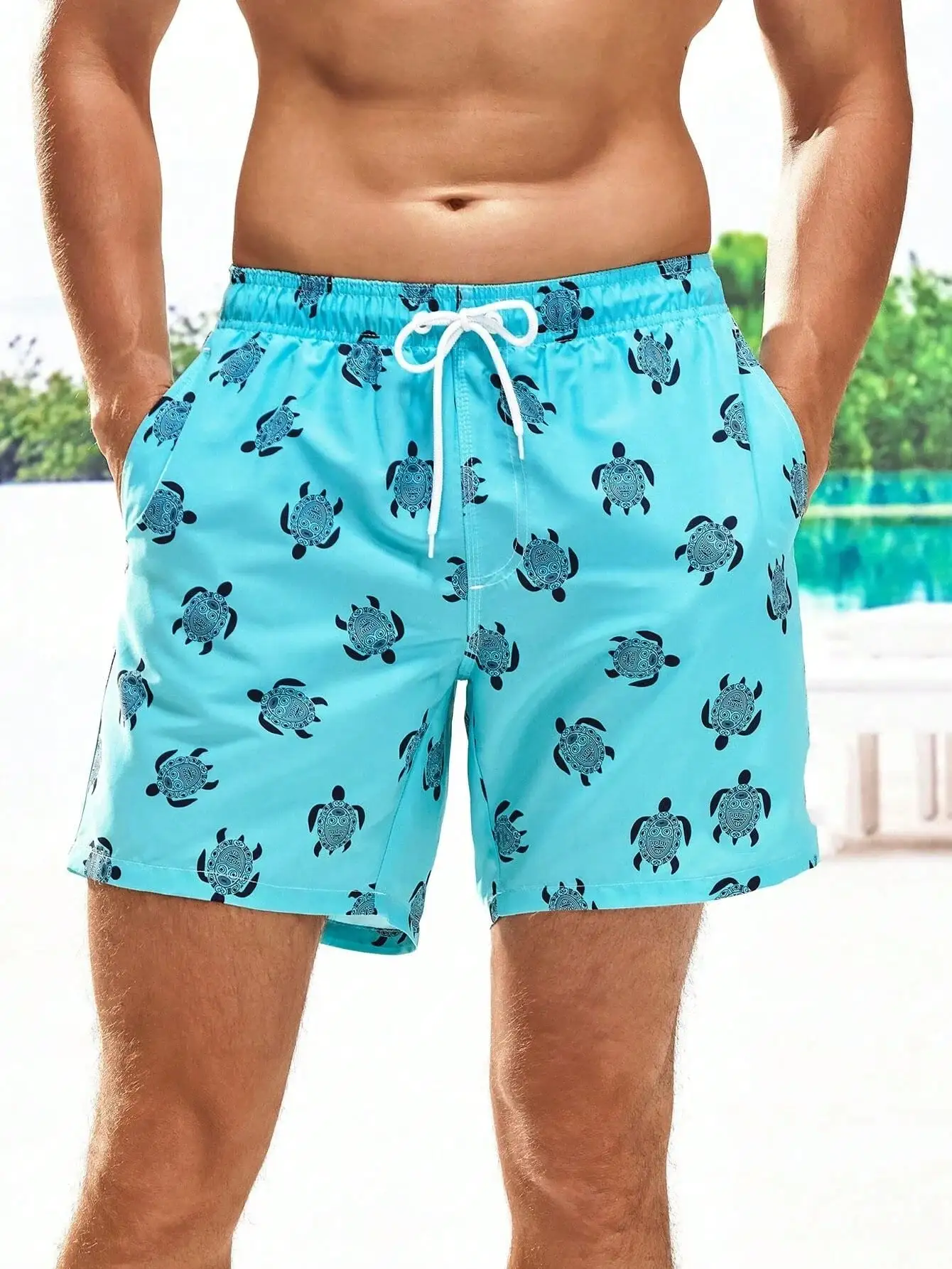 Men's Beach Shorts Summer Fash - Bamboo Fiber Trunk recensie en prijs