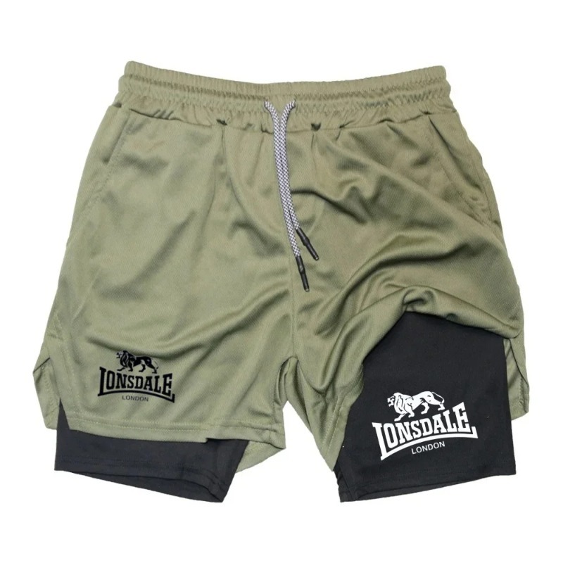 2in1 Running Shorts for Men Gy - Compression Shorts Athletes recensie en prijs