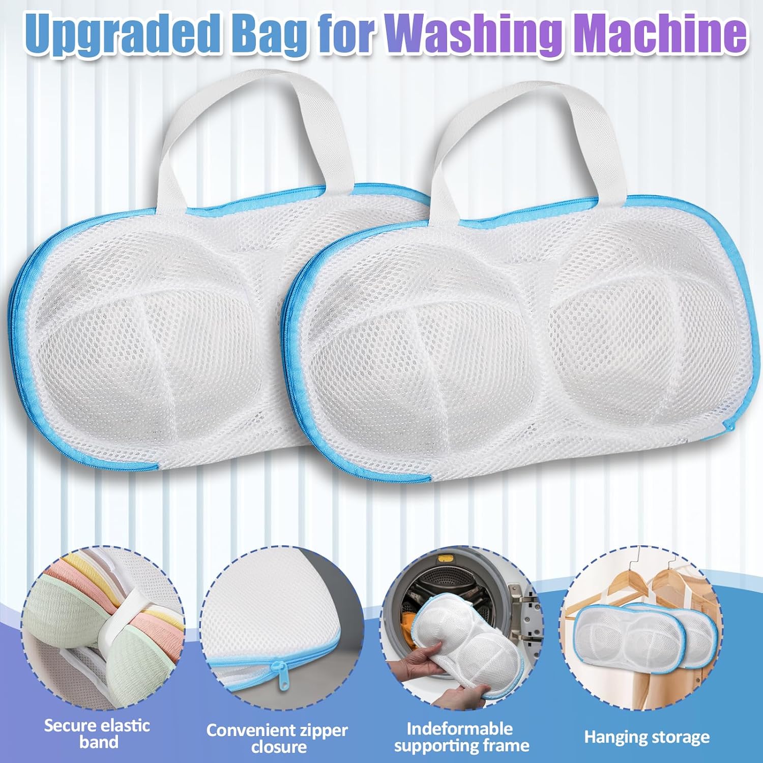 2-Pack Bra Wash Bags- Non-Defo - Multi Pack Underwear recensie en prijs