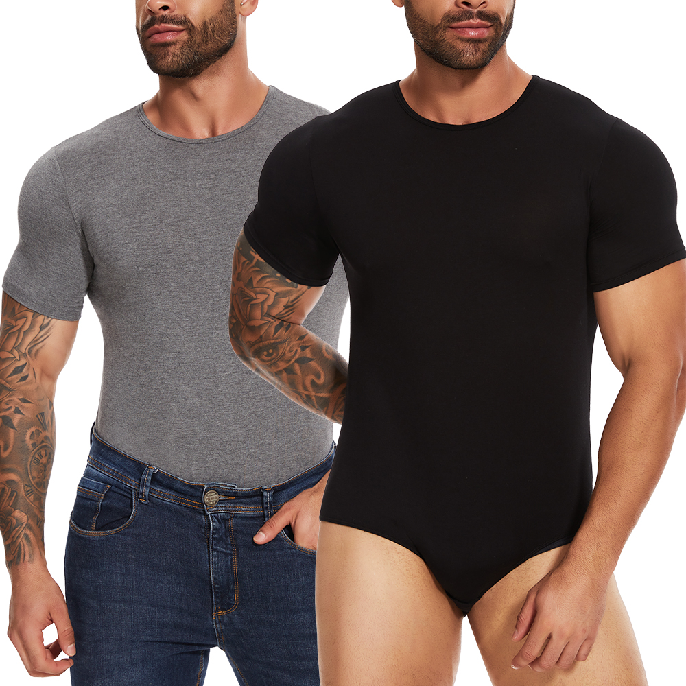 Short Sleeve Full Body Shaper  - Undershirt Crew Neck recensie en prijs