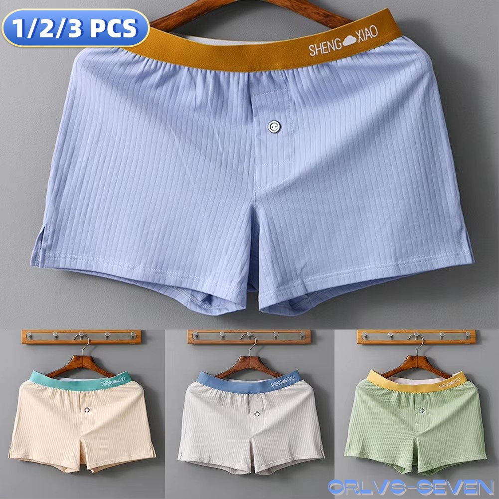 1/2/3 PCS Men's Panties Cotton - Boxer Brief Pack Cotton recensie en prijs