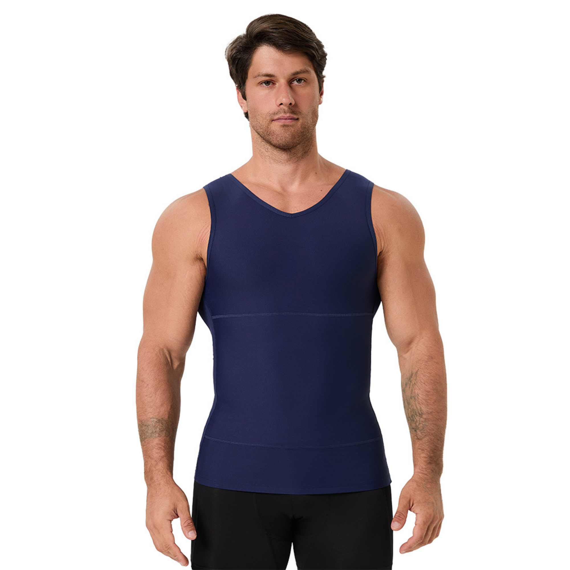 Men's V Neck Compression Shape - Undershirt Crew Neck recensie en prijs