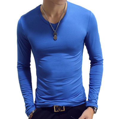 V Neck Mens T Shirts Plain Lon - Undershirt Crew Neck recensie en prijs
