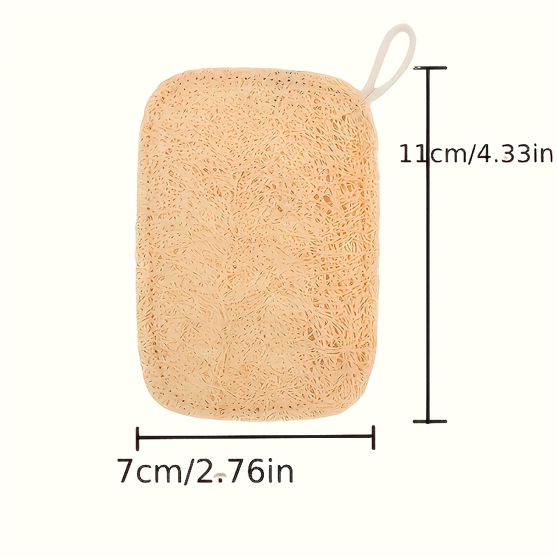 6pcs Natural Loofah Exfoliatin - Bamboo Fiber Trunk recensie en prijs