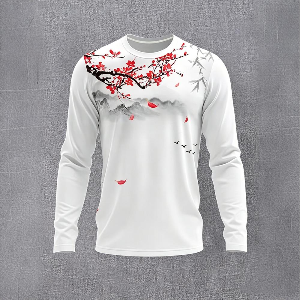 Chinese Style Ink Plum Blossom - Base Layer Top recensie en prijs