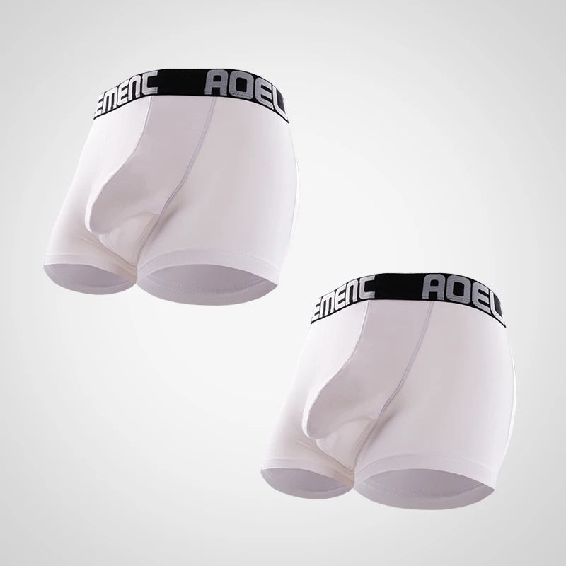 2PCS Men Dual Pouch Separate D - Pouch Boxer Pouch recensie en prijs