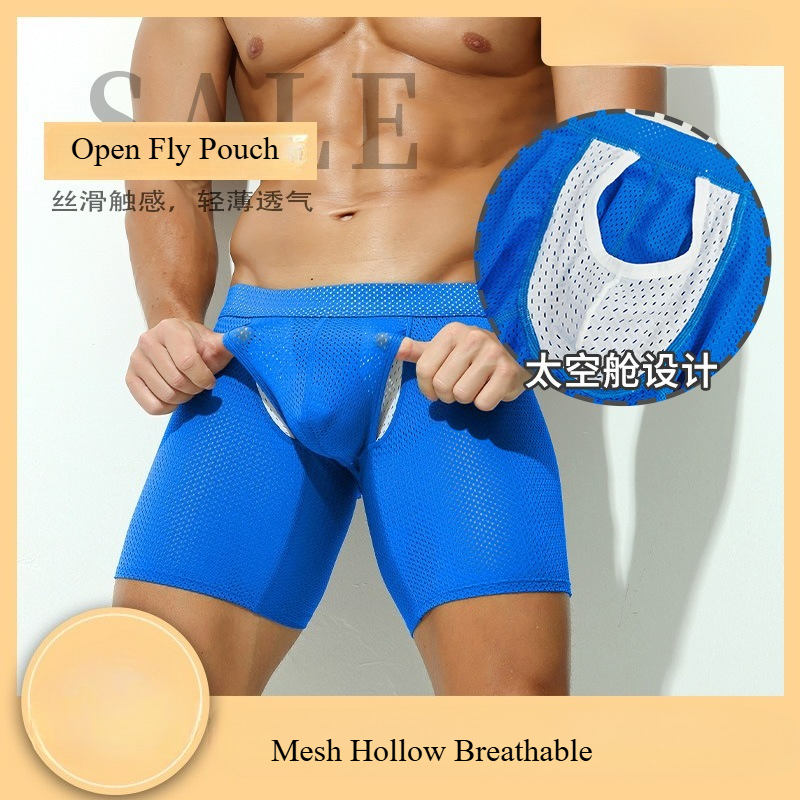 Supportive Open Fly Front Boxe - Mesh Sport Boxer recensie en prijs