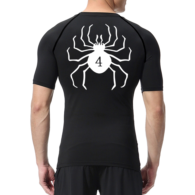 Spider Print Compression Shirt - Base Layer Top recensie en prijs
