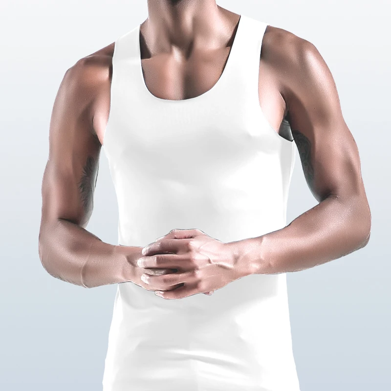 Men's Thin Vest U-Neck Large S - Undershirt Crew Neck recensie en prijs