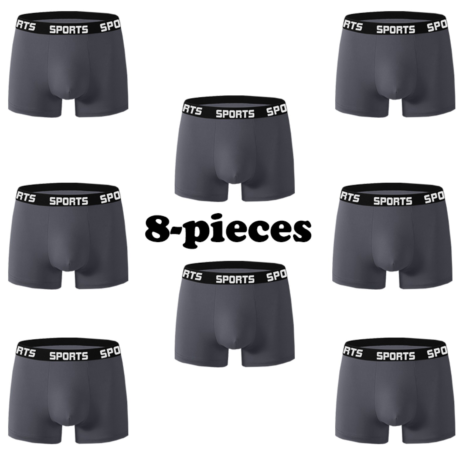 Supreme Comfort 8-Pack Men's S - Performance Boxer Sport recensie en prijs