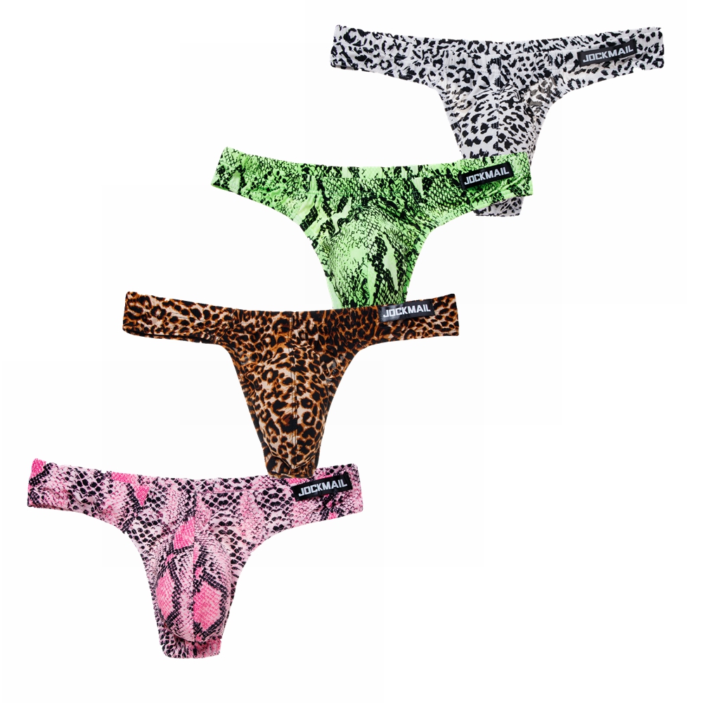 4PCS/Lot Leopard Sexy Men Biki - Multi Pack Underwear recensie en prijs