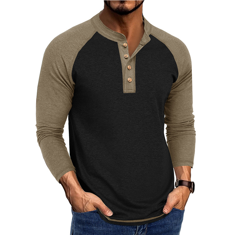 Men's New Long Sleeve Henley S - Base Layer Top recensie en prijs
