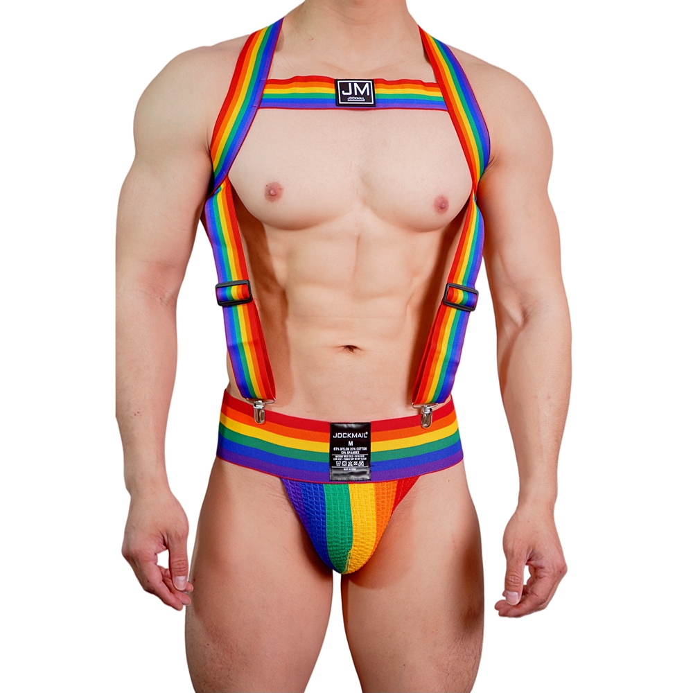 JOCKMAIL Rainbow Body Harness  - Jockstrap Athletic recensie en prijs