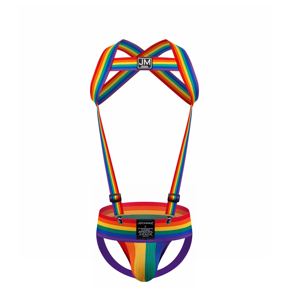 JOCKMAIL Rainbow Body Harness  - Jockstrap Athletic recensie en prijs