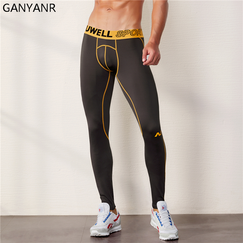 GANYANR Running Tights Men Spo - Compression Long Pant recensie en prijs