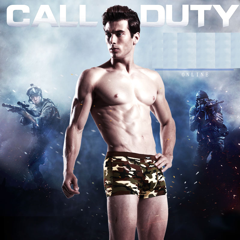 4pcs/lot Camouflage Boxer Men  - Multi Pack Underwear recensie en prijs