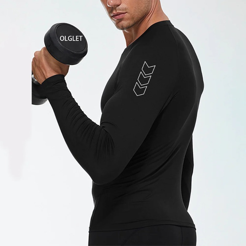 Men Compression Long Sleeve Sh - Base Layer Top recensie en prijs